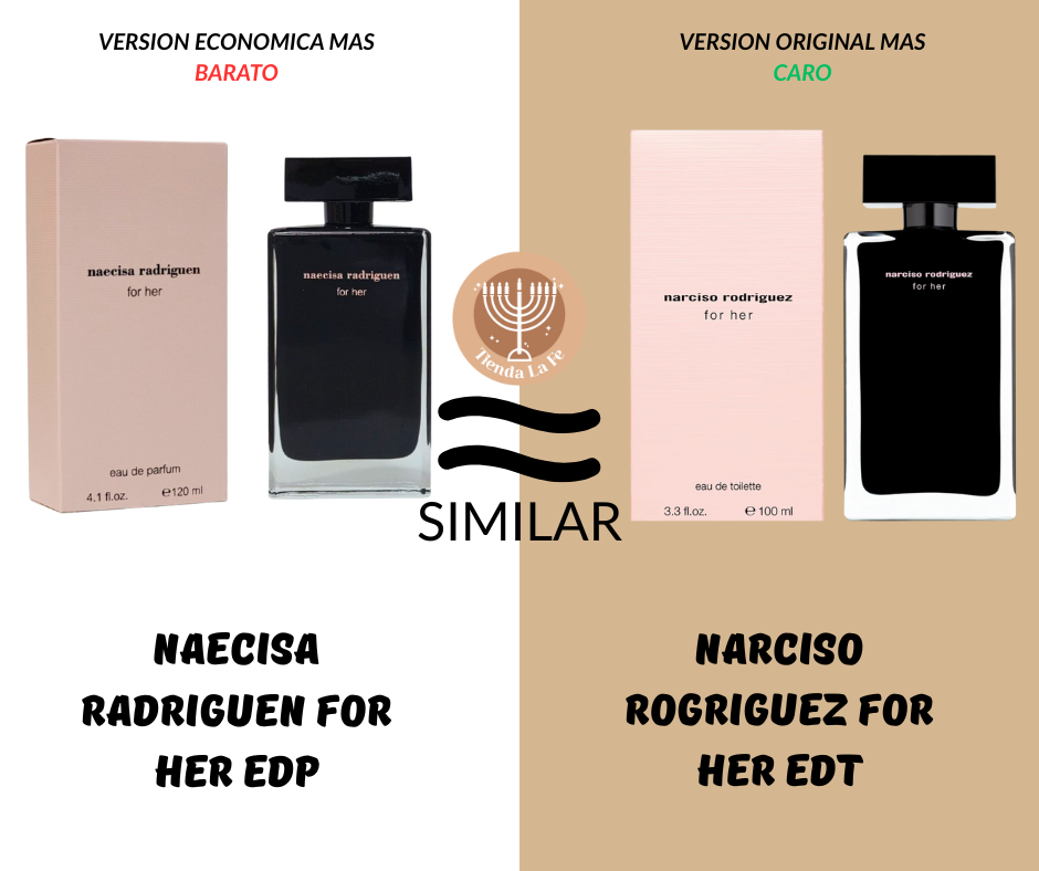 NAECISA RADRIGUEN FOR HER EDP 120ML (M) (AROMA SIMILAR NARCISO ROGRIGUEZ FOR HER EDT)