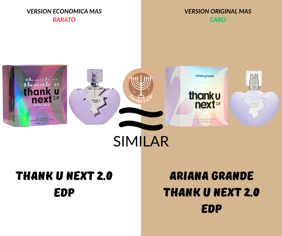THANK U NEXT 2.0 EDP 100ML (M) (AROMA SIMILAR ARIANA GRANDE THANK U NEXT 2.0 EDP)
