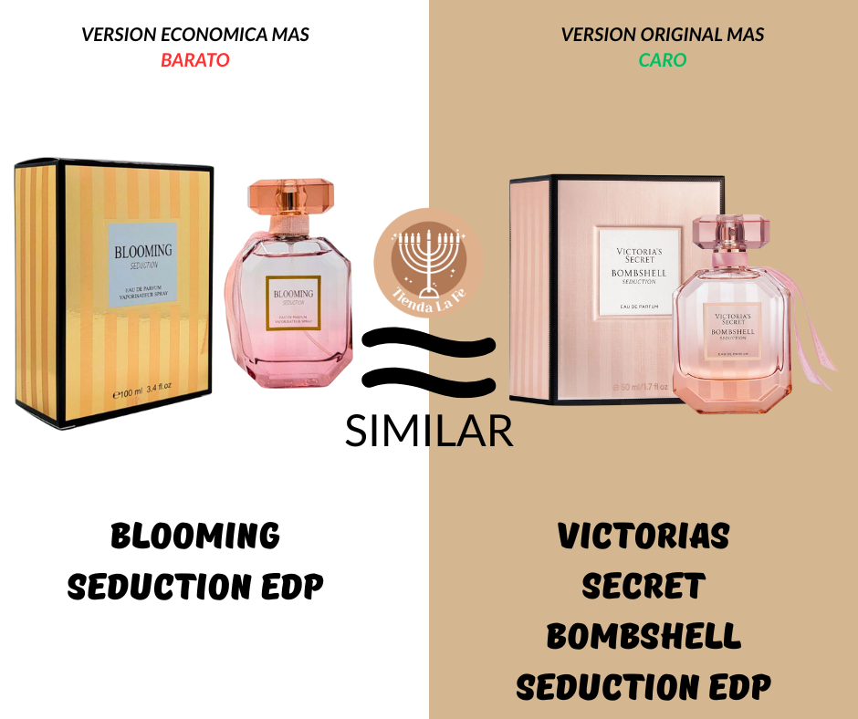 BLOOMING SEDUCTION EDP 100ML (M) (AROMA SIMILAR VICTORIAS SECRET BOMBSHELL SEDUCTION EDP)