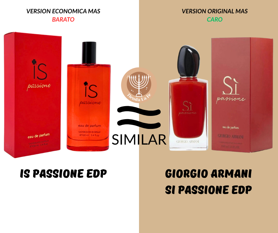 IS PASSIONE EDP 100ML (M) (AROMA SIMILAR GIORGIO ARMANI SI PASSIONE EDP)