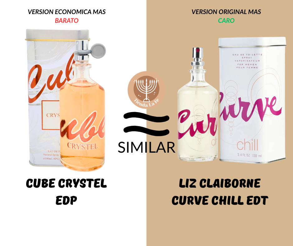 CUBE CRYSTEL EDP 100ML (M) (AROMA SIMILAR LIZ CLAIBORNE CURVE CHILL EDT)