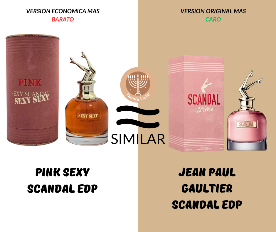PINK SEXY SCANDAL EDP 100ML (M) (AROMA SIMILAR JEAN PAUL GAULTIER SCANDAL EDP)