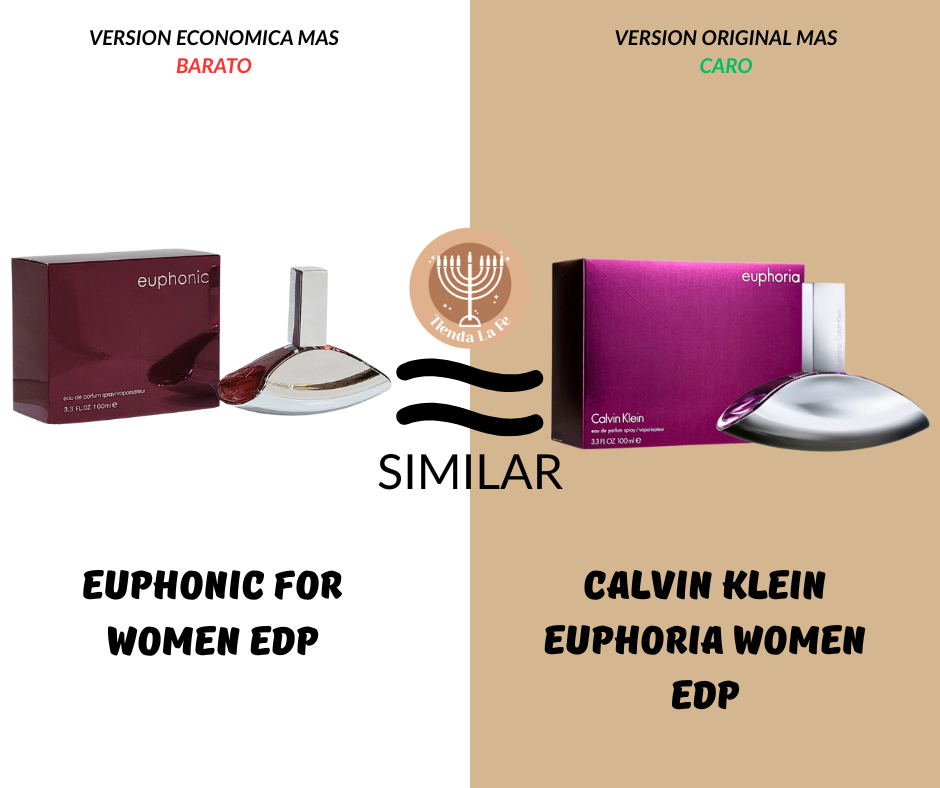 EUPHONIC FOR WOMEN EDP 100ML (M) (AROMA SIMILAR CALVIN KLEIN EUPHORIA WOMEN EDP)