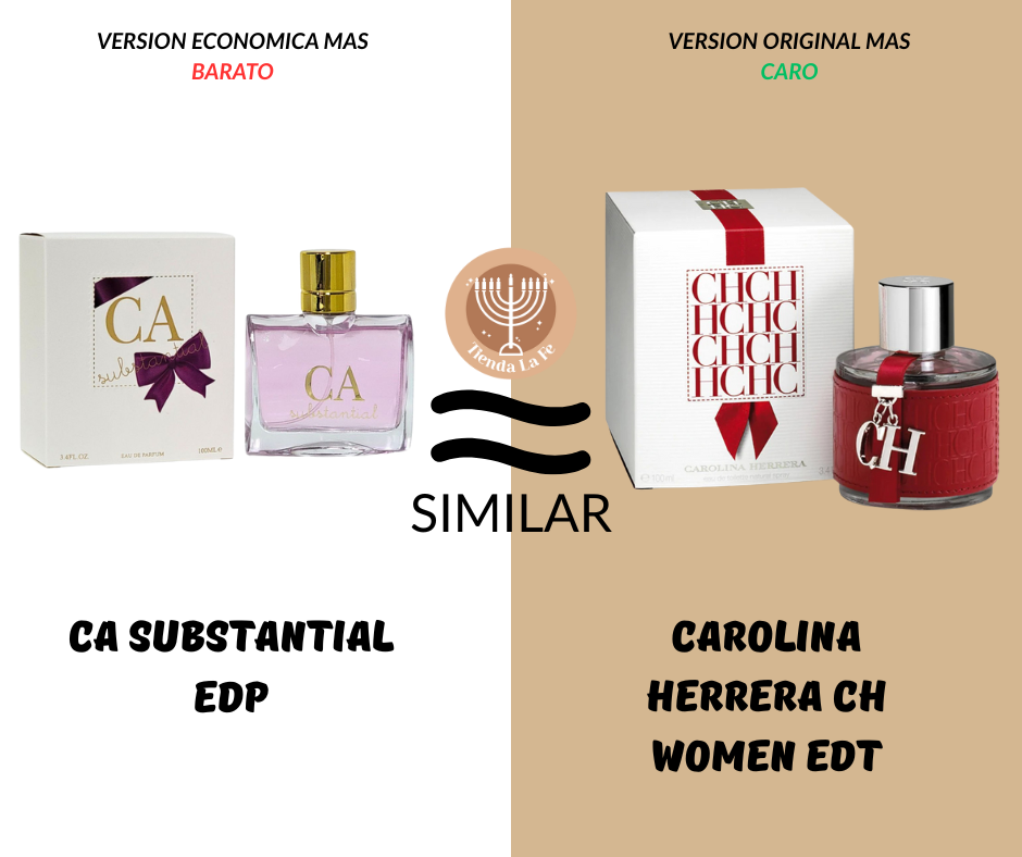 CA SUBSTANTIAL EDP 100ML (M) (AROMA SIMILAR CAROLINA HERRERA CH WOMEN EDT)