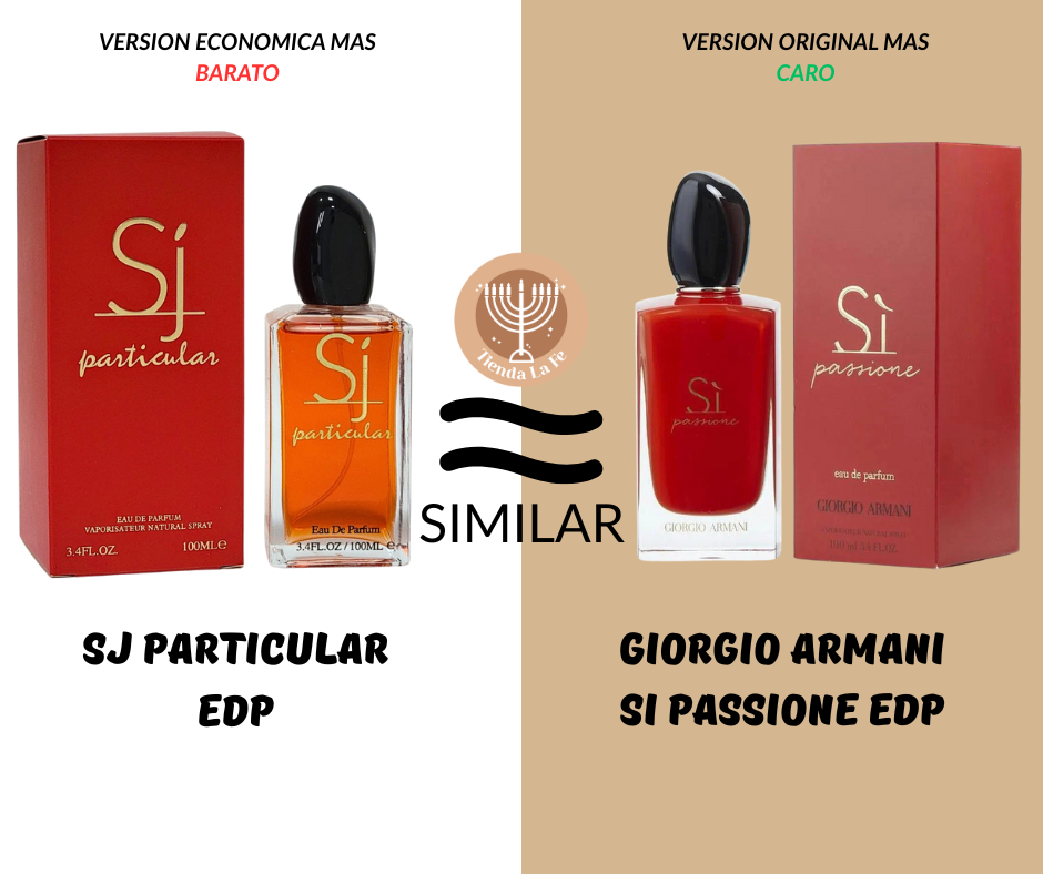 SJ PARTICULAR EDP 100ML (M) (AROMA SIMILAR GIORGIO ARMANI SI PASSIONE EDP)
