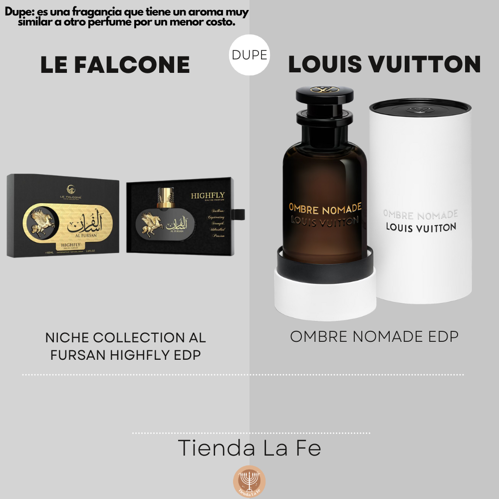 LE FALCONE NICHE COLLECTION AL FURSAN HIGHFLY EDP 85ML (H) (DUPE LOUIS VUITTON OMBRE NOMADE EDP)