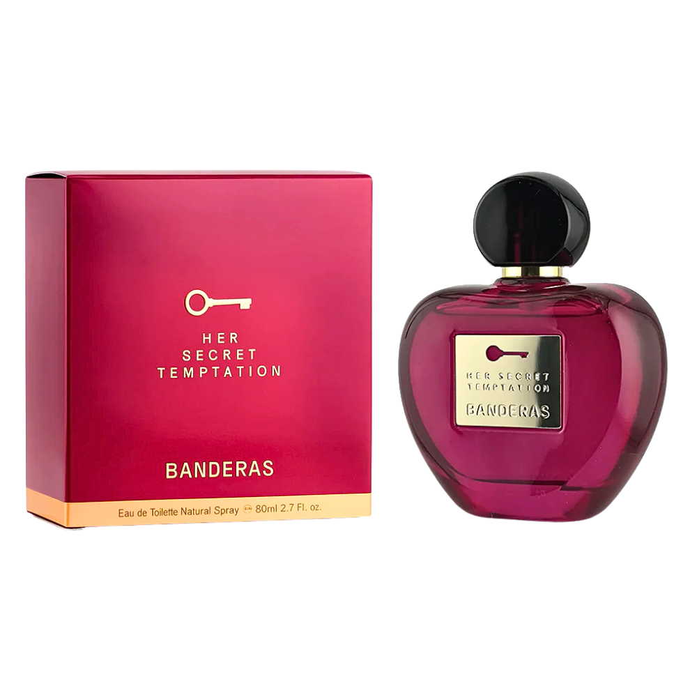 ANTONIO BANDERAS HER SECRET TEMPTATION EDT 80ML (M)