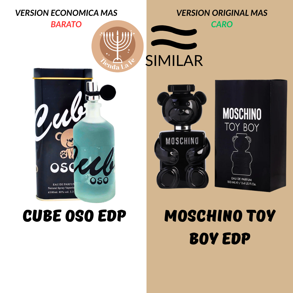 CUBE OSO EDP 100ML (H) (AROMA SIMILAR MOSCHINO TOY BOY EDP)