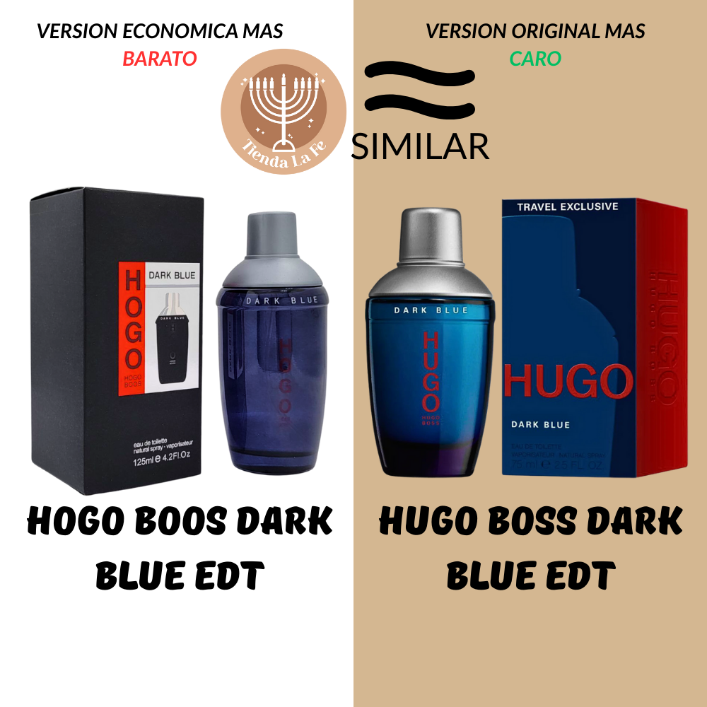 HOGO BOOS DARK BLUE EDT 125ML (H) (AROMA SIMILAR HUGO BOSS DARK BLUE EDT)