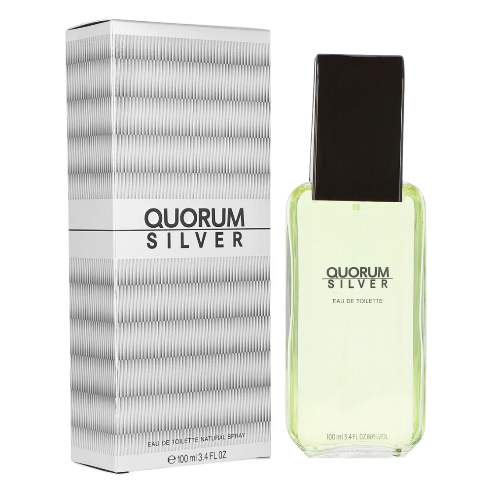 ANTONIO PUIG QUORUM SILVER EDT 100ML (H)
