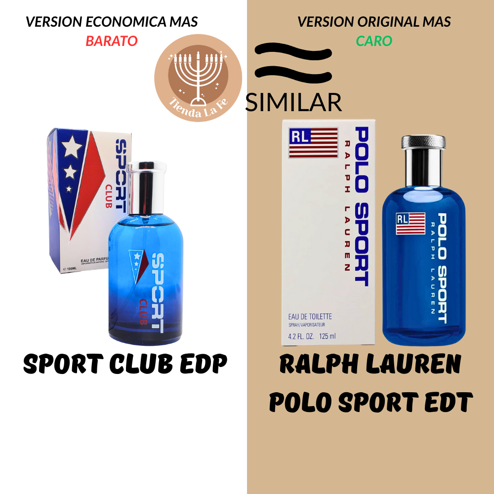 SPORT CLUB EDP 100ML (H) (AROMA SIMILAR RALPH LAUREN POLO SPORT EDT)