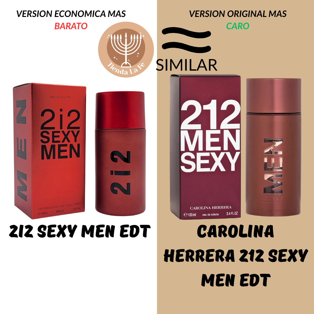 2i2 SEXY MEN EDT 100ML (H) (AROMA SIMILAR CAROLINA HERRERA 212 SEXY MEN EDT)