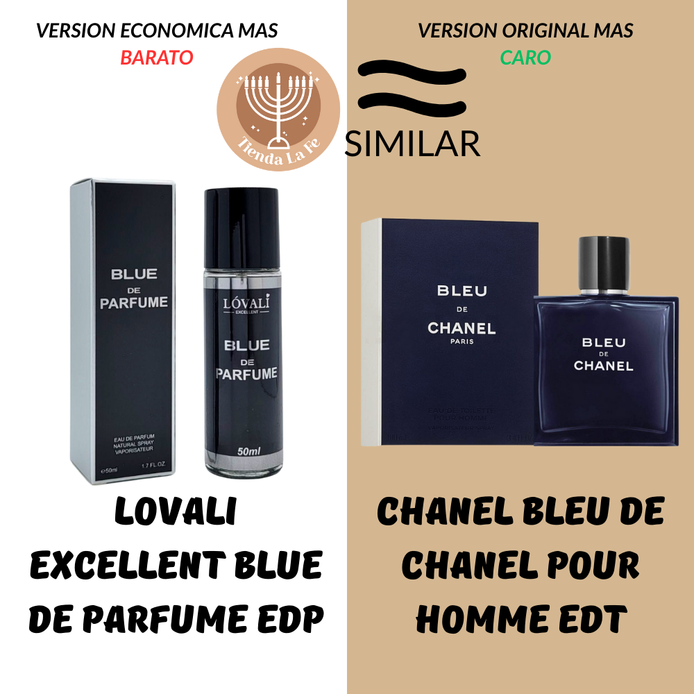 LOVALI EXCELLENT BLUE DE PARFUME EDP 50ML (H) (AROMA SIMILAR CHANEL BLEU DE CHANEL POUR HOMME EDT)