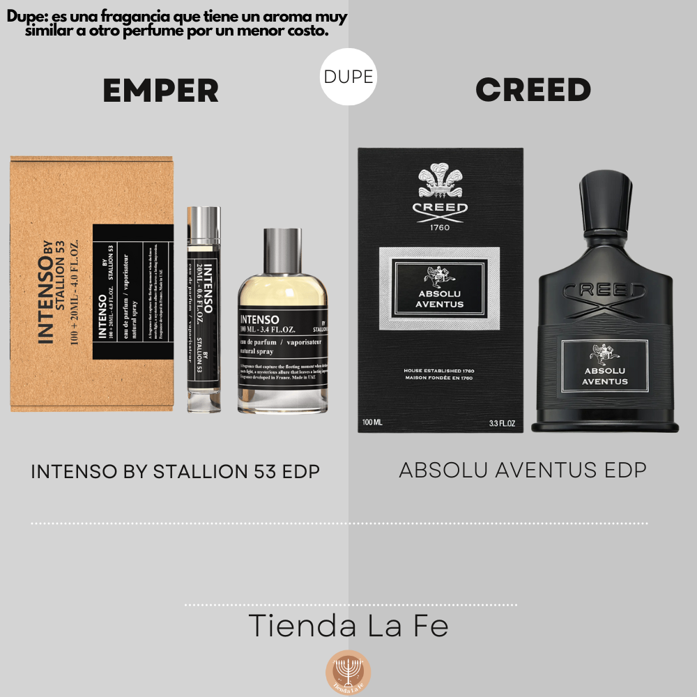 EMPER INTENSO BY STALLION 53 EDP 100ML (H) (DUPE CREED ABSOLU AVENTUS EDP)