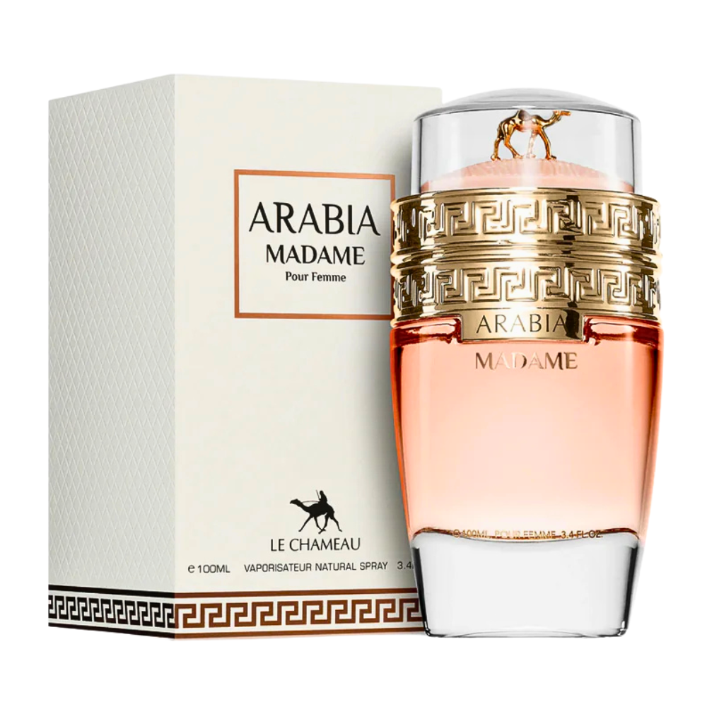LE CHAMEAU ARABIA MADAME POUR FEMME EDP 100ML (M) (DUPE CHANEL COCO MADEMOISELLE EDP)