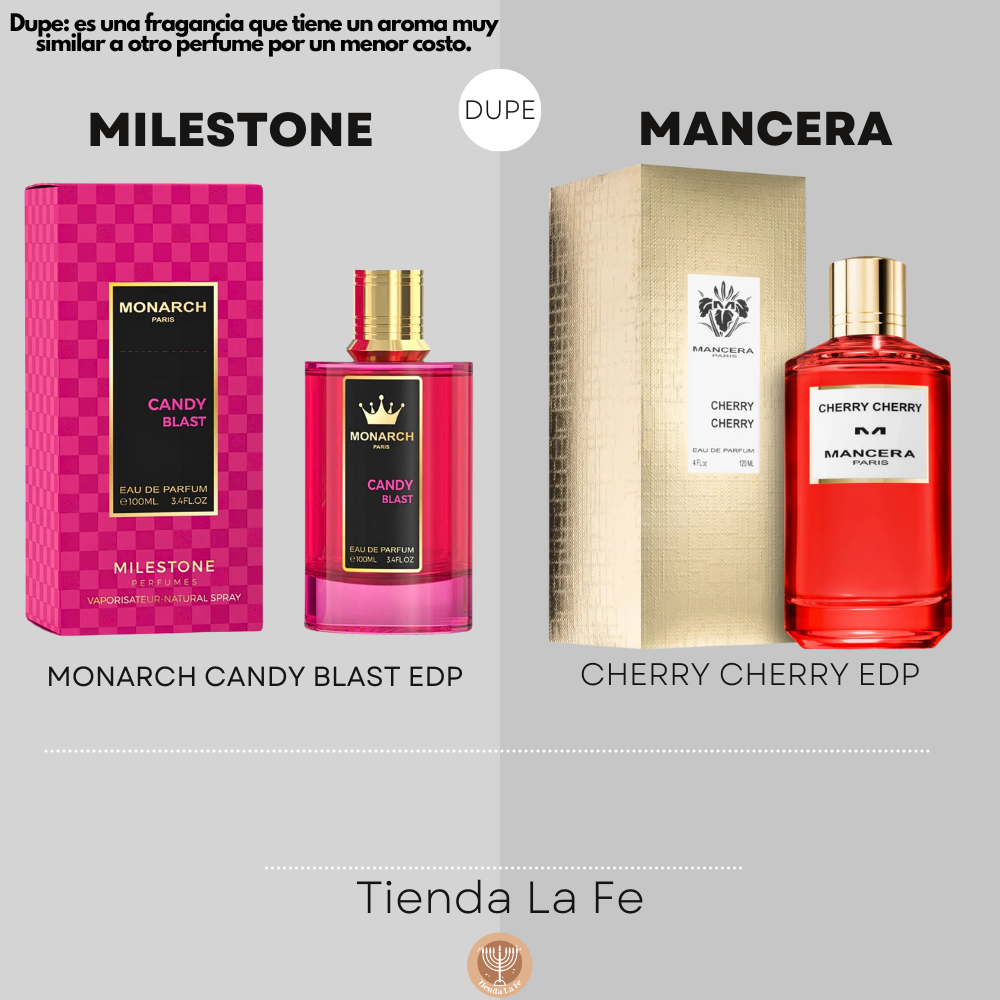 MILESTONE MONARCH CANDY BLAST EDP 100ML (M) (DUPE MANCERA CHERRY CHERRY EDP)