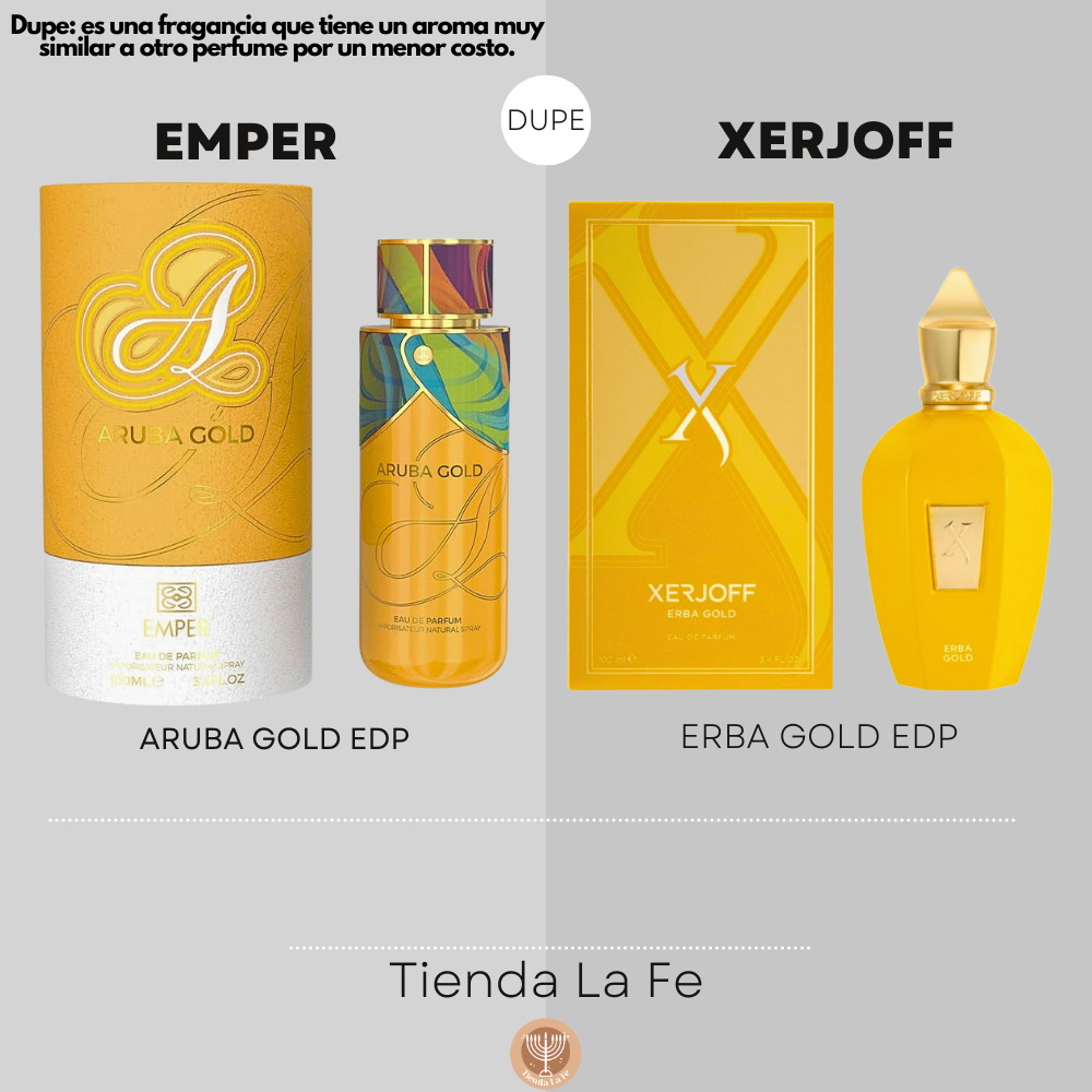 EMPER ARUBA GOLD EDP 100ML (M) (DUPE XERJOFF ERBA GOLD EDP)