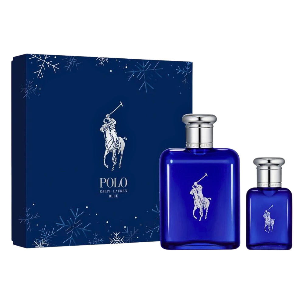 SET RALPH LAUREN POLO BLUE EDT 125ML, MINI EDT 40ML (H)
