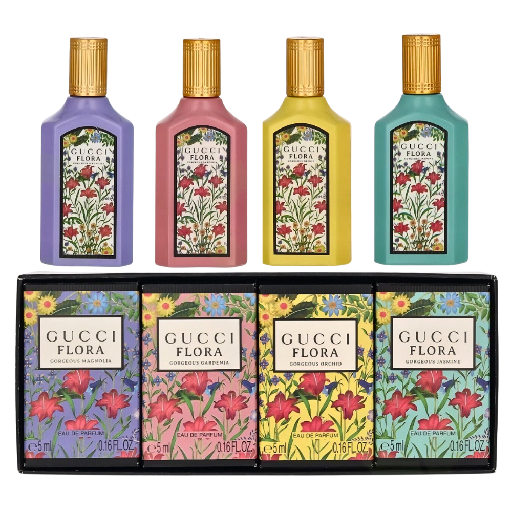 SET GUCCI FLORA EDP 5MLX4 (M)
