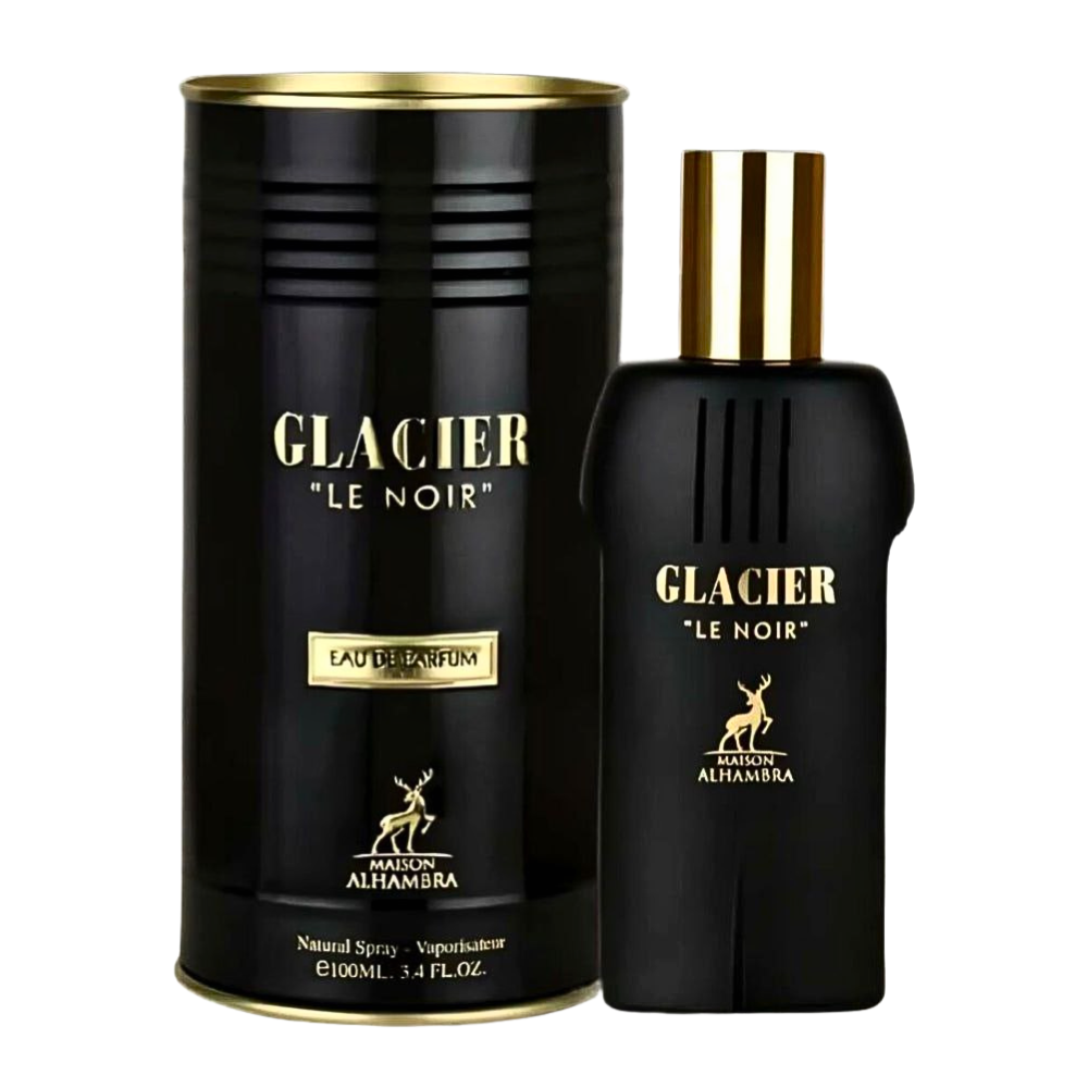 MAISON ALHAMBRA GLACIER LE NOIR EDP 100ML (H) (DUPE JEAN PAUL GAULTIER LE MALE LE PARFUM INTENSE EDP)