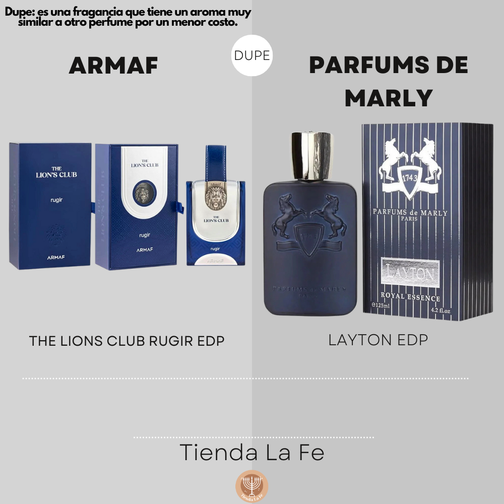 ARMAF THE LIONS CLUB RUGIR EDP 100ML (H) (DUPE PARFUMS DE MARLY LAYTON EDP)