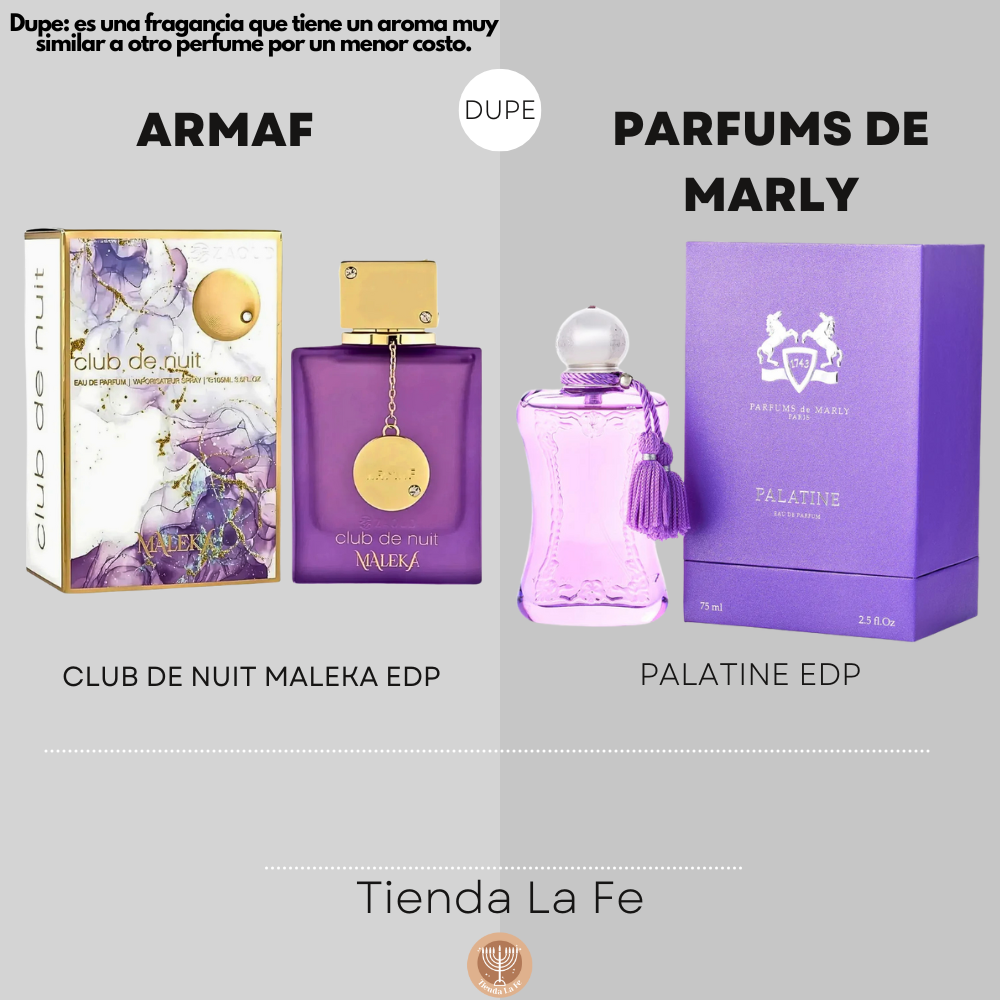 ARMAF CLUB DE NUIT MALEKA EDP 105ML (M) (DUPE PARFUMS DE MARLY PALATINE EDP)