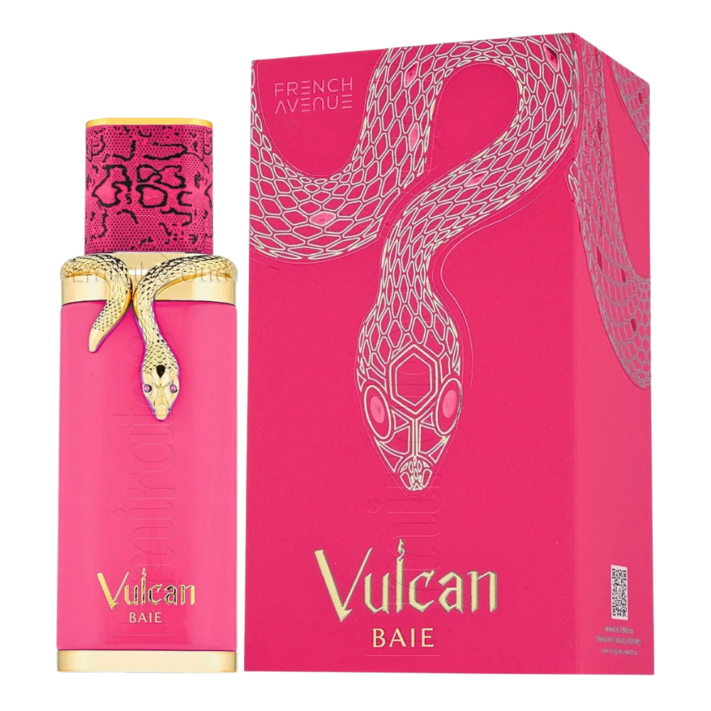 FRAGRANCE WORLD FRENCH AVENUE VULCAN BAIE EDP 100ML (M) (DUPE STEPHANE HUMBERT LUCAS 777 PINK BOA EDP)