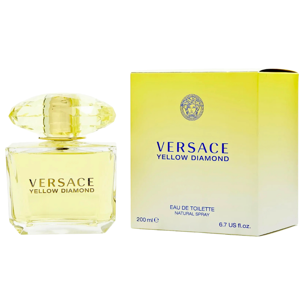 VERSACE YELLOW DIAMOND FOR WOMEN EDT 200ML (M)