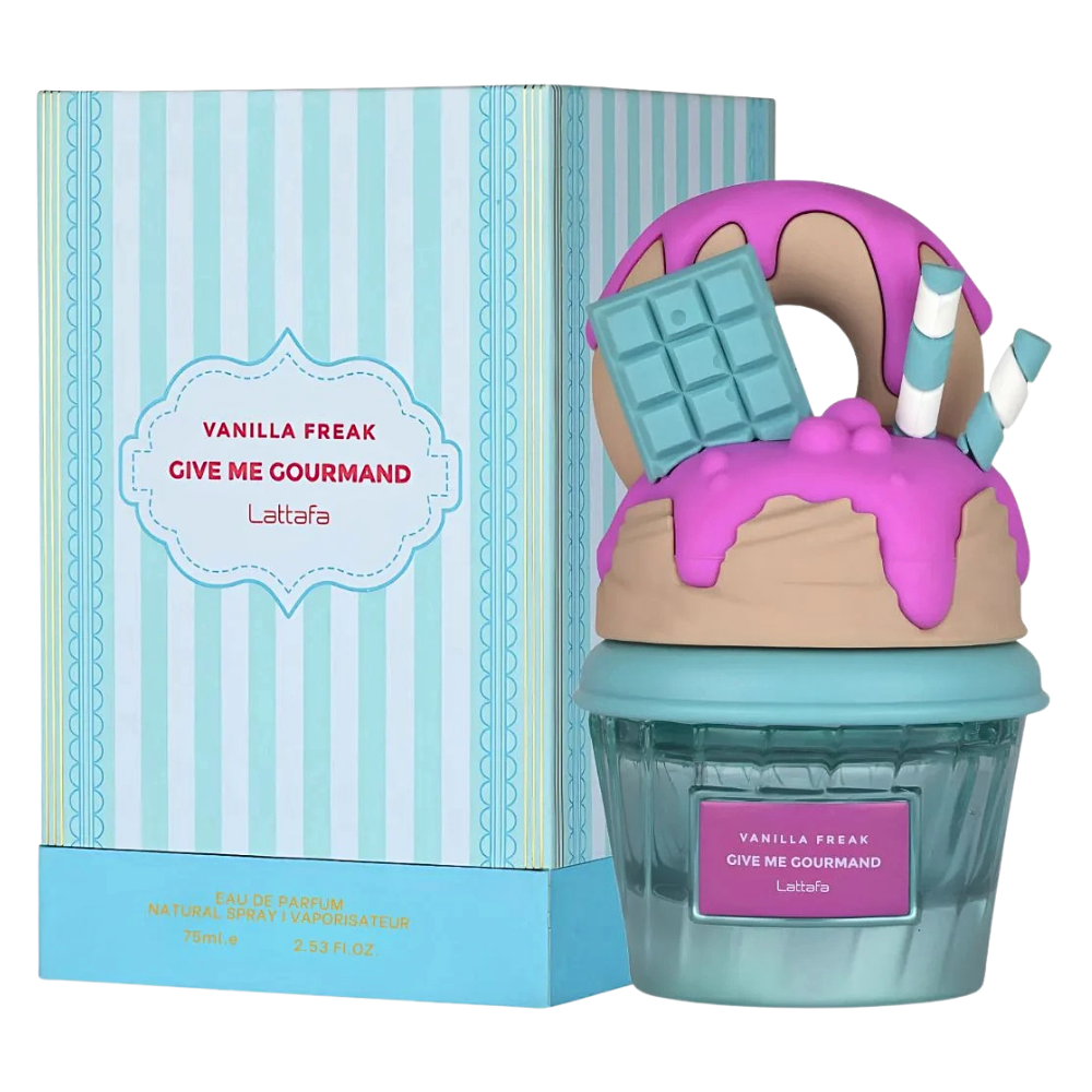 LATTAFA GIVE ME GOURMAND VANILLA FREAK EDP 75ML (M) (DUPE SABRINA CARPENTER SWEET TOOTH CARAMEL DREAM EDP)