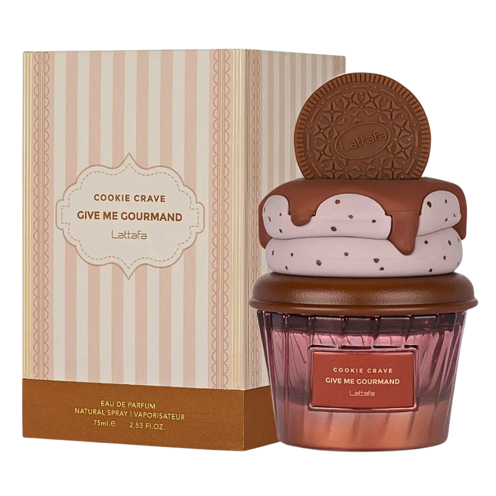 LATTAFA GIVE ME GOURMAND COOKIE CRAVE EDP 75ML (M) (DUPE MOSCHINO SO REAL CHEAP & CHIC EDT)