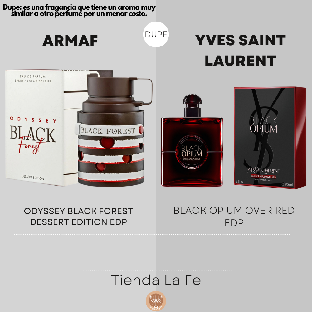 ARMAF ODYSSEY BLACK FOREST DESSERT EDITION EDP 100ML (M) (DUPE YVES SAINT LAURENT BLACK OPIUM OVER RED EDP)