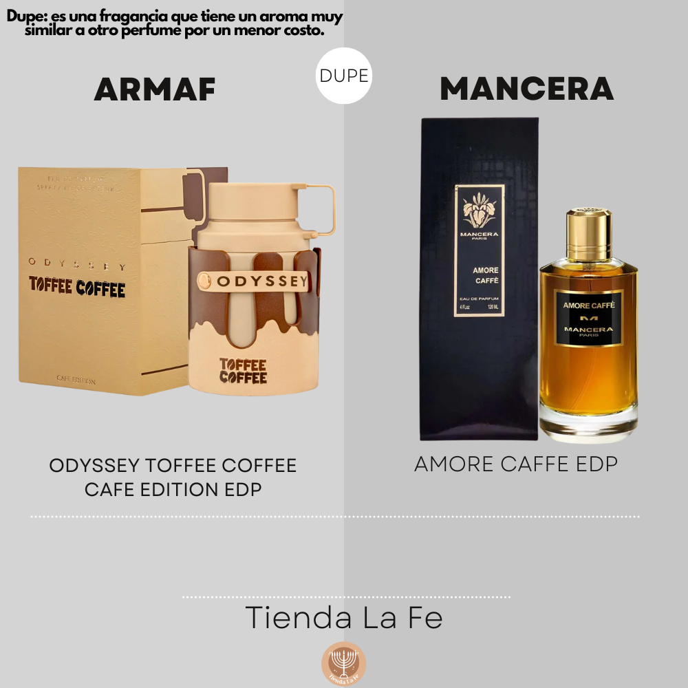 ARMAF ODYSSEY TOFFEE COFFEE CAFE EDITION EDP 100ML (U) (DUPE MANCERA AMORE CAFFE EDP)