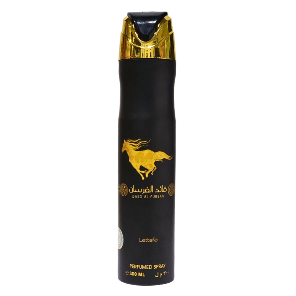 LATTAFA BODY SPRAY QAED AL FURSAN 300ML (H)