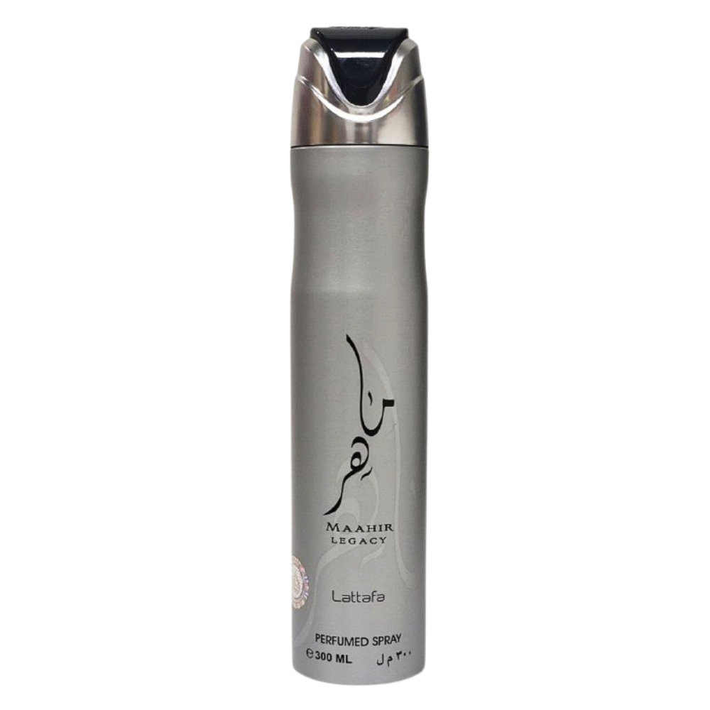 LATTAFA BODY SPRAY MAAHIR LEGACY 300ML (H)