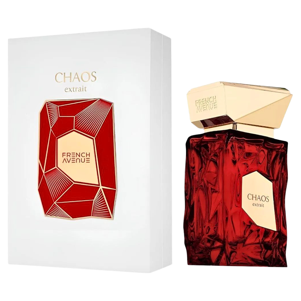 FRAGRANCE WORLD FRENCH AVENUE CHAOS EXTRAIT EDP 100ML (U) (DUPE MAISON CRIVELLI CUIR INFRAROUGE EDP)