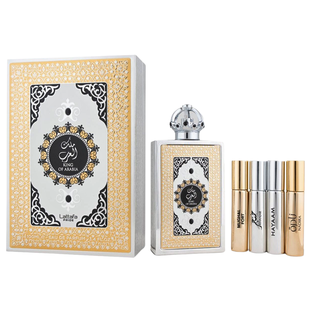 LATTAFA PRIDE KING OF ARABIA EDP 100ML (H) (DUPE MAISON CRIVELLI CUIR INFRAROUGE EDP)