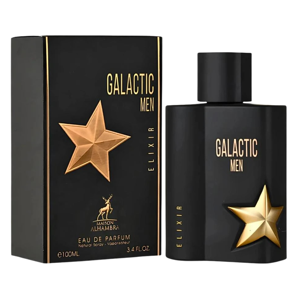 MAISON ALHAMBRA GALACTIC MEN ELIXIR EDP 100ML (H) (DUPE THIERRY MUGLER A MEN PURE MALT EDT)