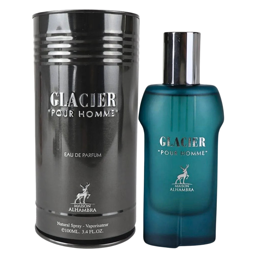MAISON ALHAMBRA GLACIER POUR HOMME EDP 100ML (H) (DUPE JEAN PAUL GAULTIER LE MALE EDT)