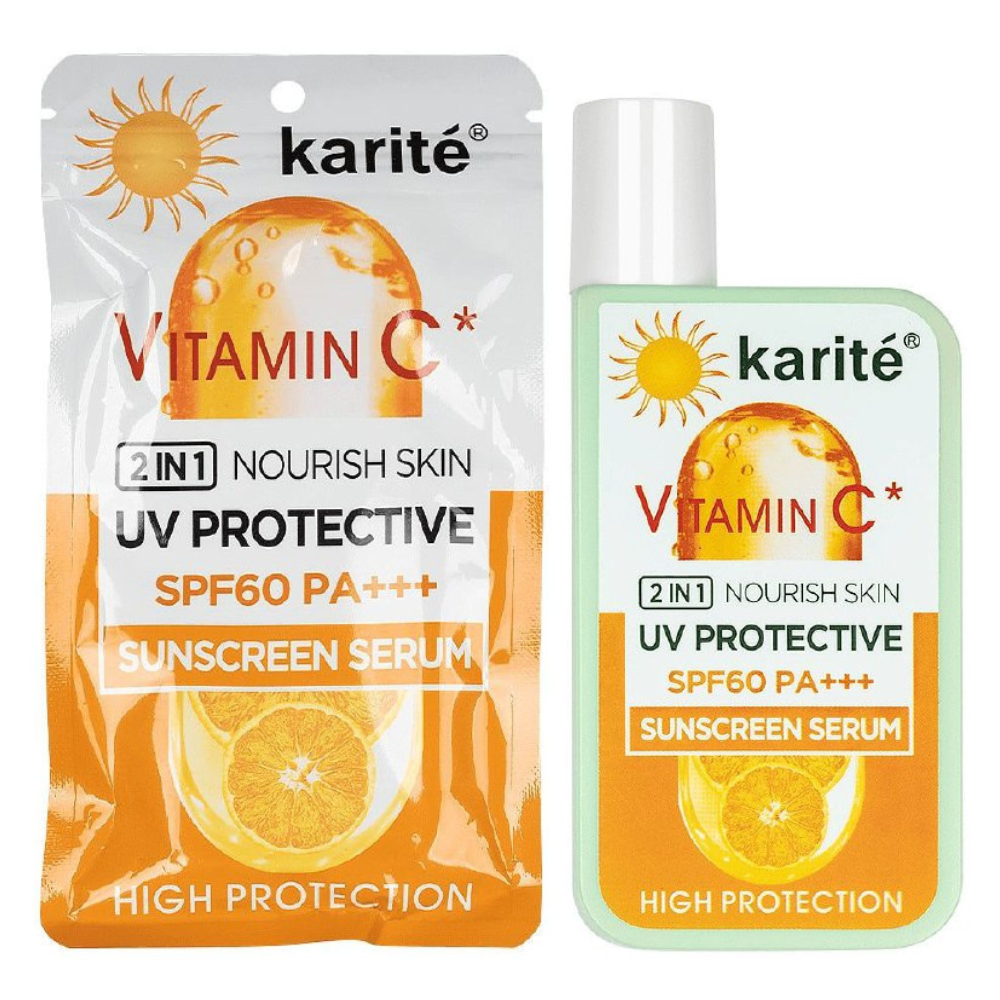 PROTECTOR SOLAR 2 EN 1 DE VITAMINA C SPF60 KARITE 60ML DUPE DE LAROCHE POSAY