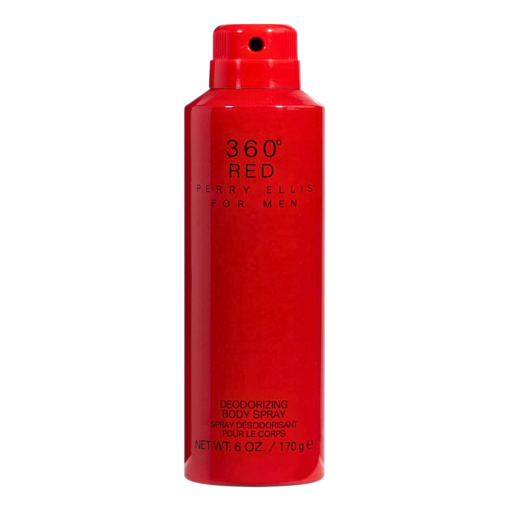 PERRY ELLIS BODY SPRAY 360 RED FOR MEN 170G (H)