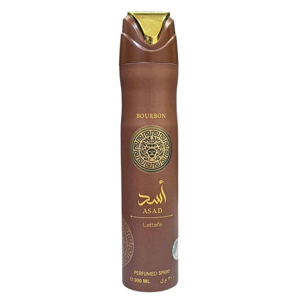 LATTAFA BODY SPRAY ASAD BOURBON 300ML (H)