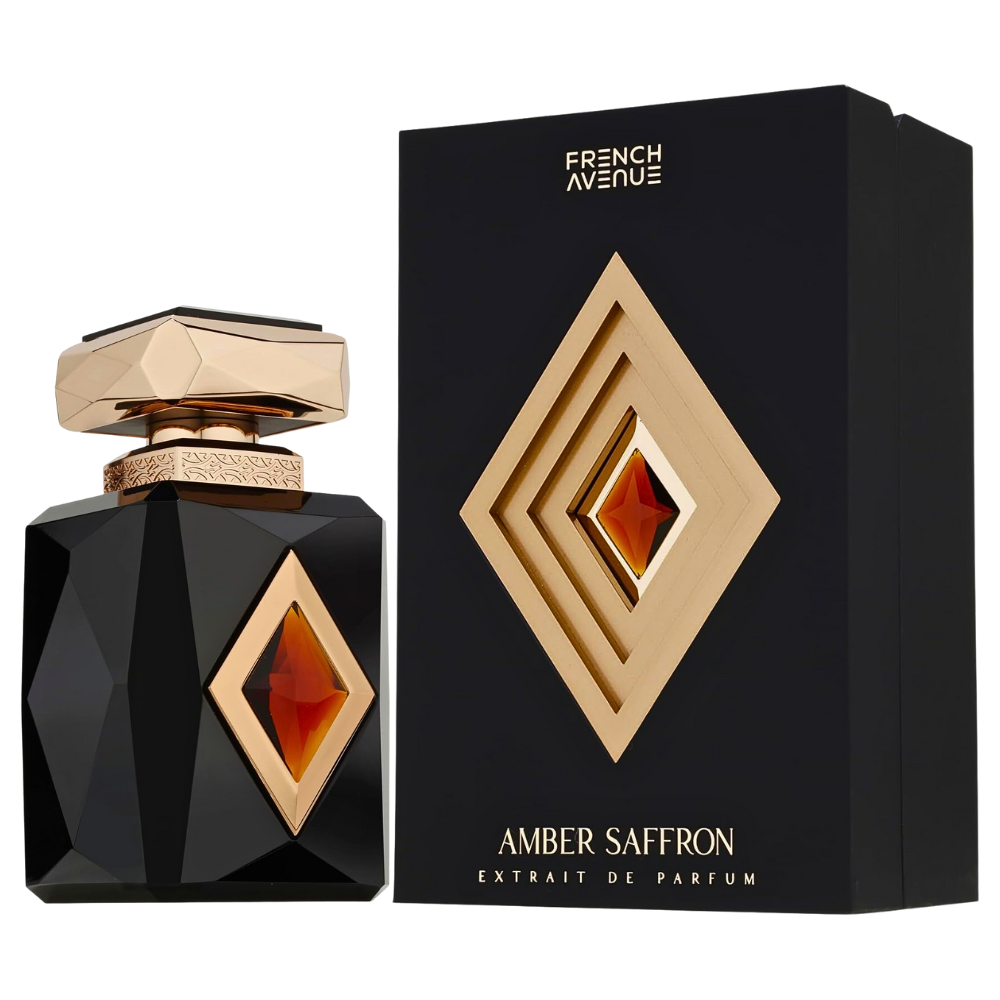 FA PARIS FRENCH AVENUE AMBER SAFFRON EXTRAIT EDP 80ML (H) (DUPE HUGO BOSS BOTTLED OUD SAFFRON EDP)