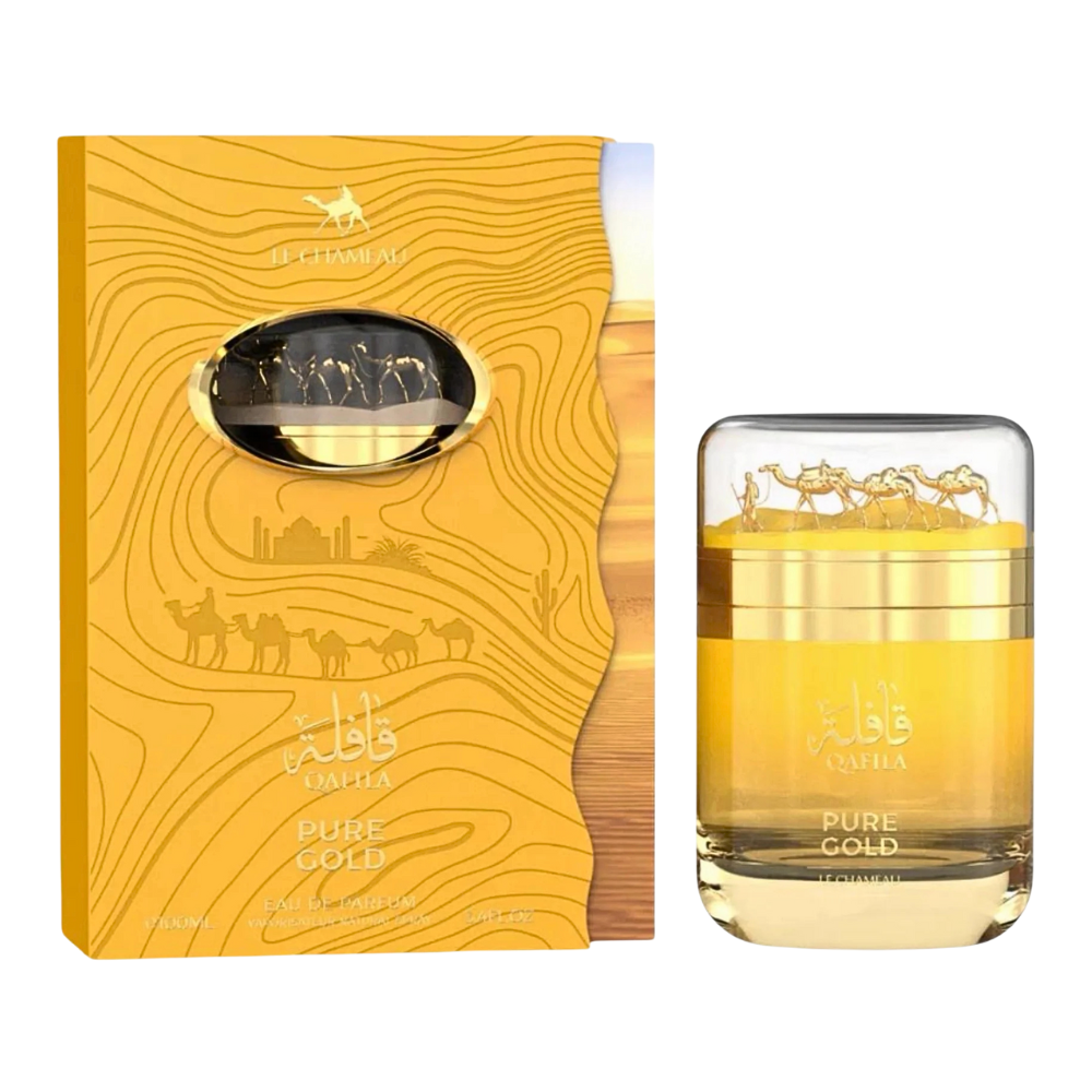 LE CHAMEAU QAFILA PURE GOLD EDP 100ML (U) (DUPE XERJOFF ERBA GOLD EDP)