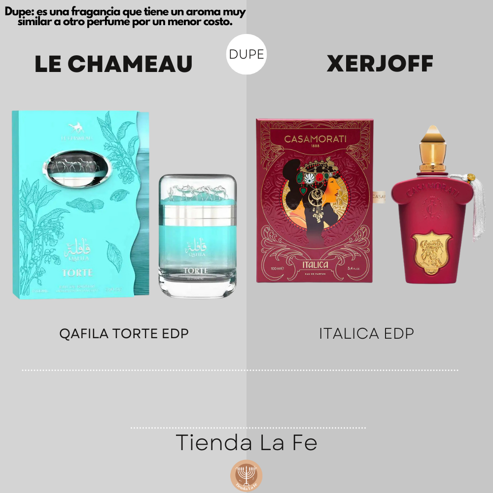 LE CHAMEAU QAFILA TORTE EDP 100ML (U) (DUPE XERJOFF ITALICA EDP)