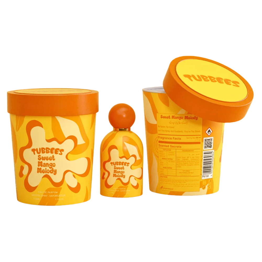 GRANDEUR TUBBEES SWEET MANGO MELODY EDP 50ML (M) (DUPE MUGLER ANGEL EAU CROISIERE EDT)