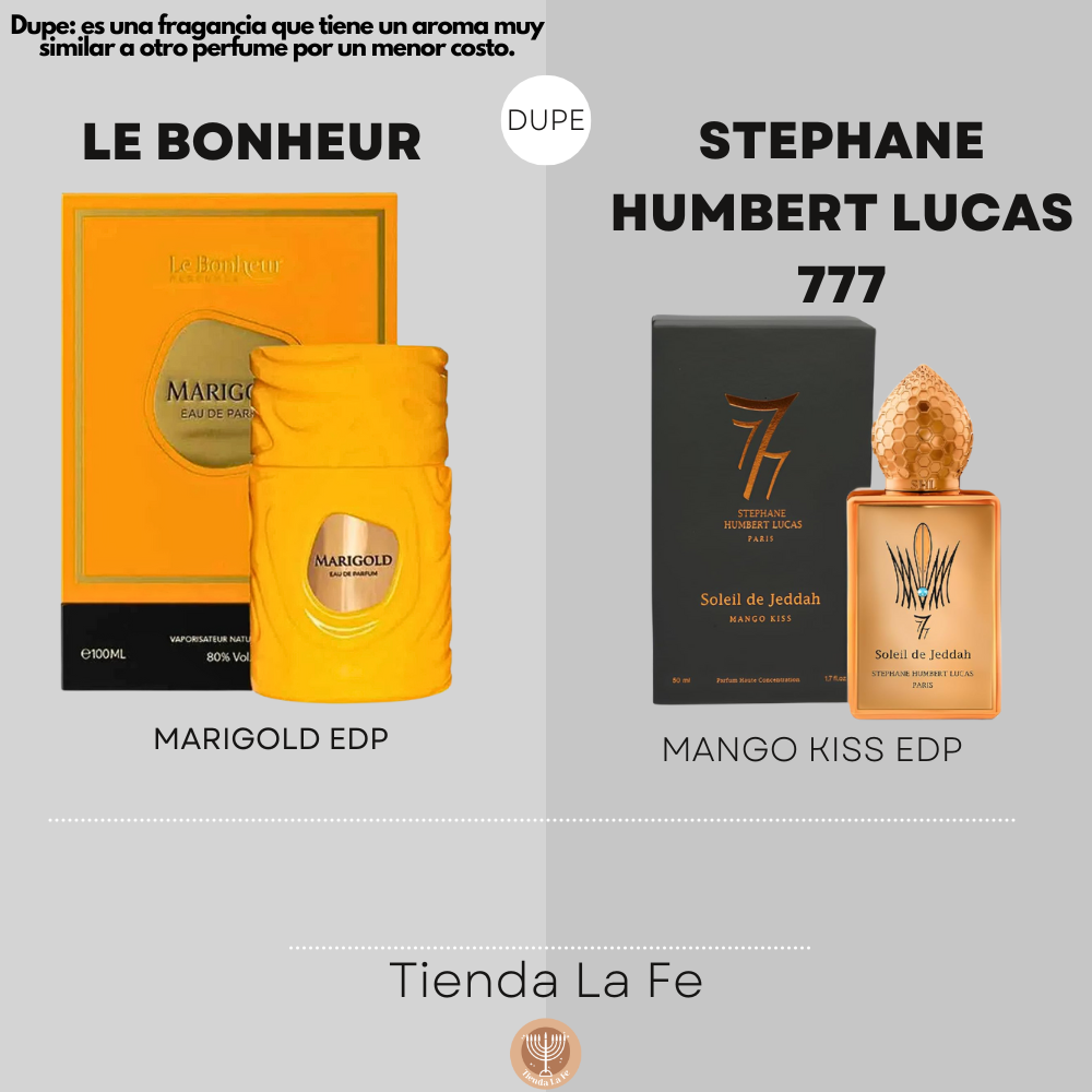 LE BONHEUR MARIGOLD EDP 100ML (U) (DUPE STEPHANE HUMBERT LUCAS 777 MANGO KISS EDP)