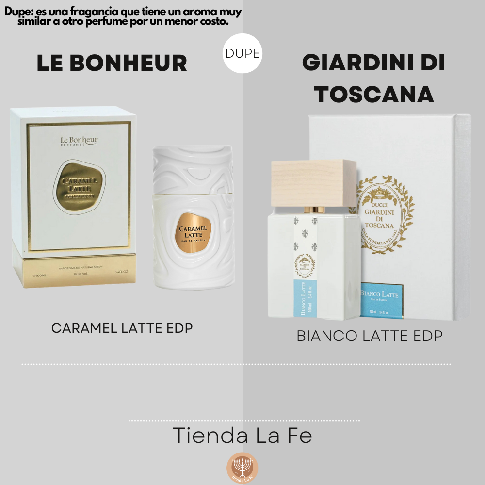 LE BONHEUR CARAMEL LATTE EDP 100ML (M) (DUPE GIARDINI DI TOSCANA BIANCO LATTE EDP)