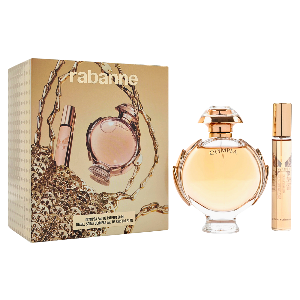 SET PACO RABANNE OLYMPEA TRAVEL EDP 80ML, EDP 20ML (M)