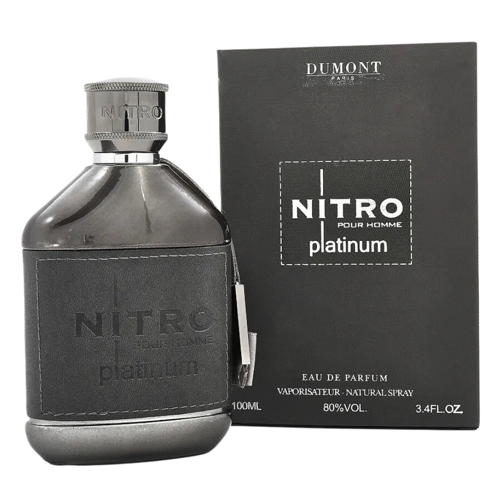 DUMONT NITRO PLATINUM POUR HOMME EDP 100ML (H) (DUPE PACO RABANNE BLACK XS L EXCES EDT)