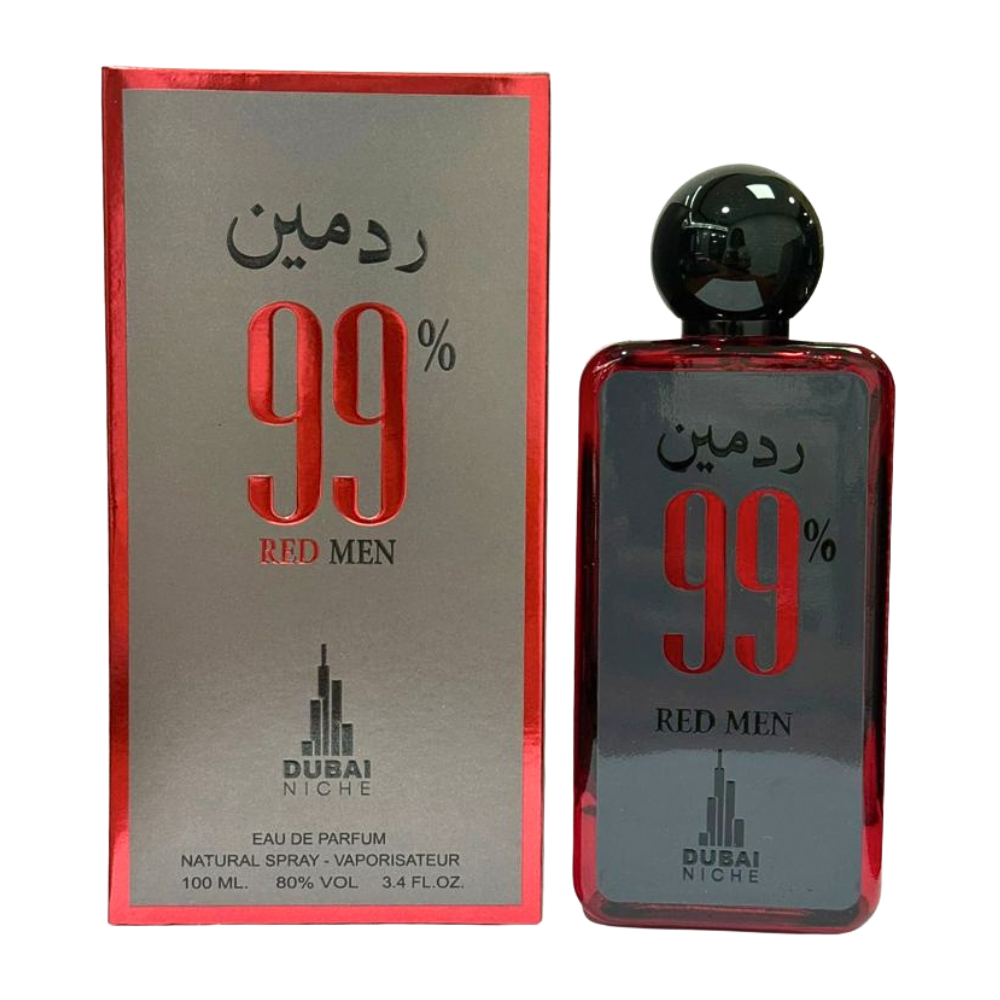 DUBAI NICHE 99% RED MEN EDP 100ML (U) (DUPE MAISON FRANCIS KURKDJIAN BACCARAT ROUGE 540 EXTRAIT EDP)